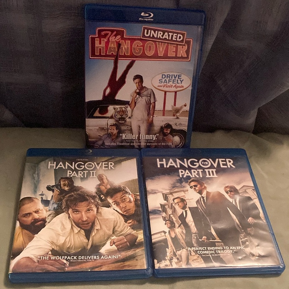 The Hangover Blu-ray Trilogy Set